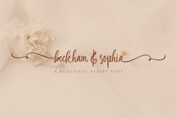 Beckham & Sophia: An Enchanting Script for Modern Designers