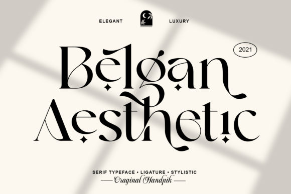 Belgan Aesthetic: A Stylish Serif for Modern Creatives