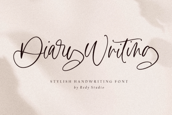 Diary Writing: A Handwritten Font for Authentic Connection