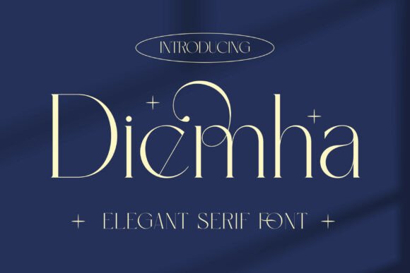 Diemha: A Serif Font That Feels Like Celestial Elegance