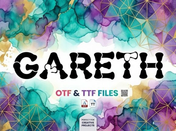 Gareth: A Modern Typeface for Bold Visual Storytelling
