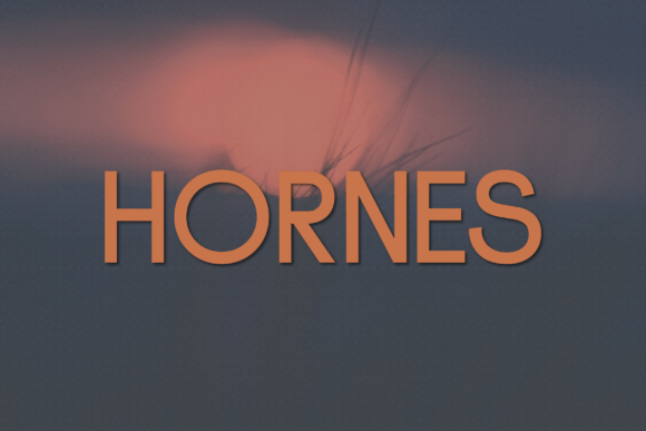 Introducing Hornes: The Modern Sans Serif for Clean, Confident Design