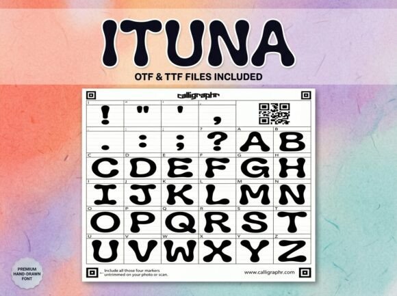 Ituna: The Decorative Display Font for Bold Design