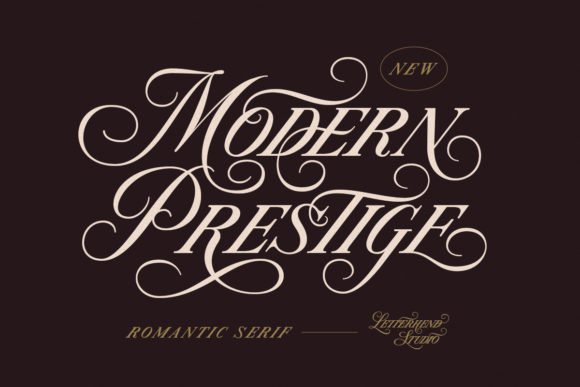 Modern Prestige: The Script Font for Polished Projects