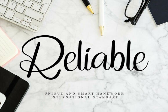 Reliable: The Handcrafted Font for Every Occasion