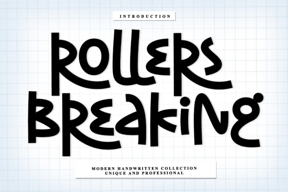 Rollers Breaking: The Artisan Font for Authentic Brands