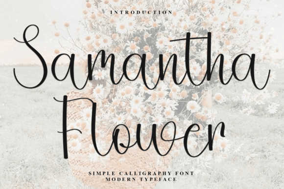 Samantha Flower: A Creative Font with a Distinctive Touch