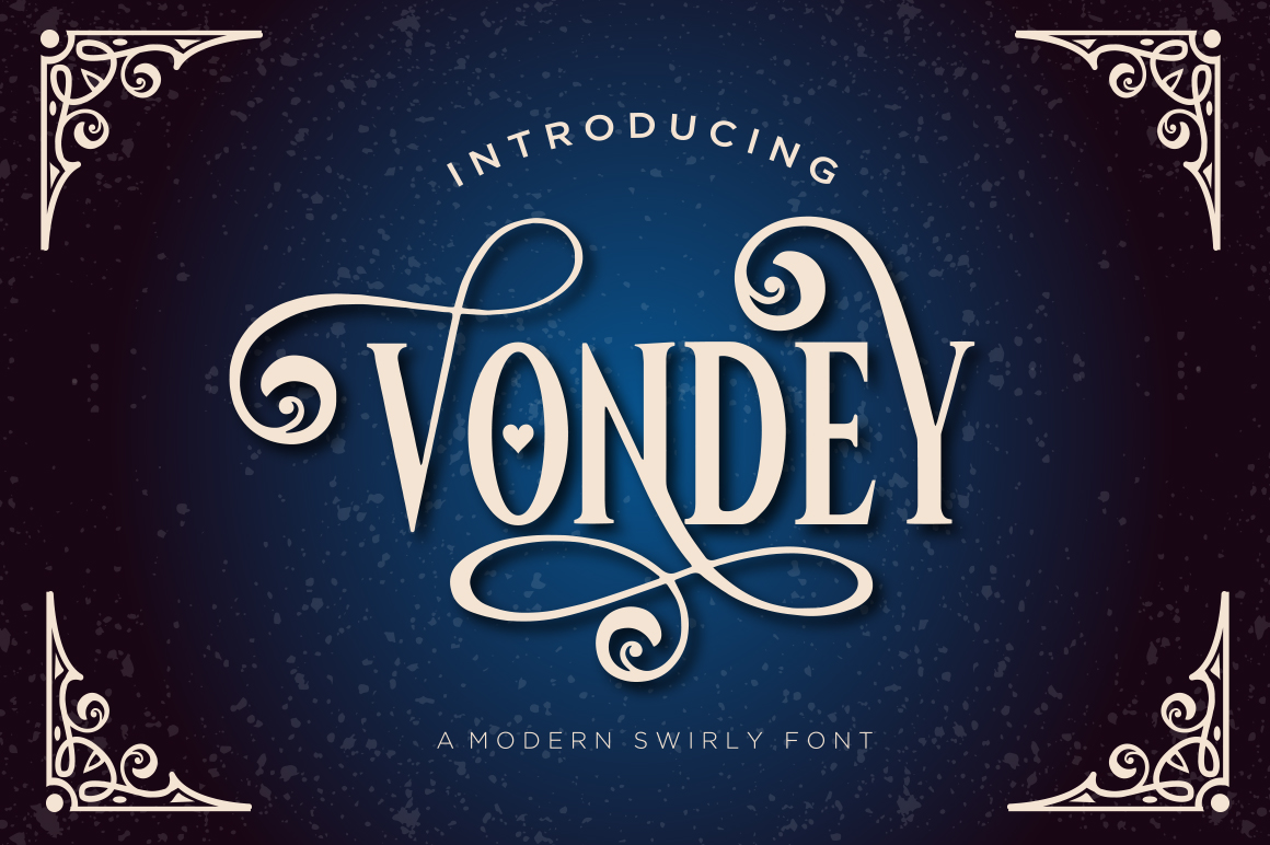 Vondey: The Display Font That Works Beyond the Holidays