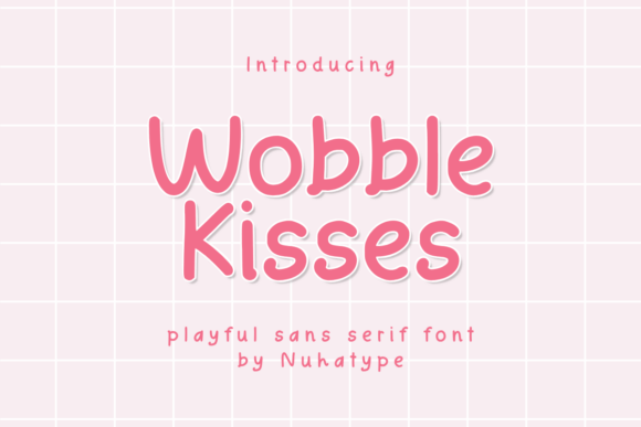 Wobble Kisses: The Handwritten Font for Modern Creators