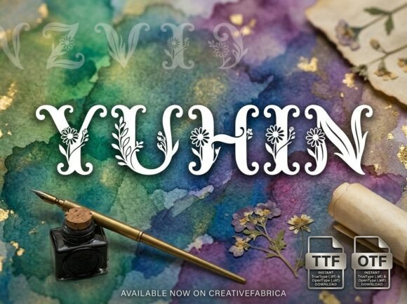 Yuhin: The Display Typeface for Unforgettable Branding